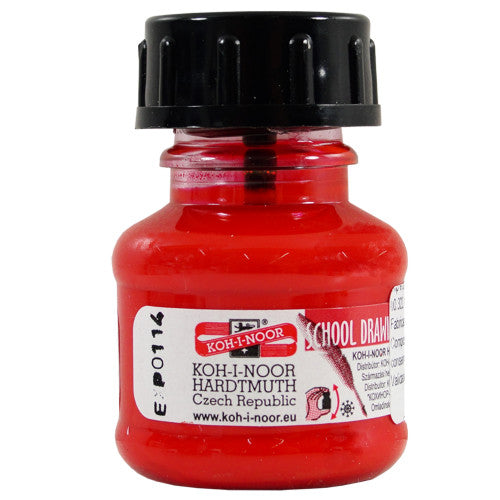 Tinta Nanquim Colorida Koh-I-Noor Vermelho